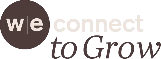 Logo: we connect to grow